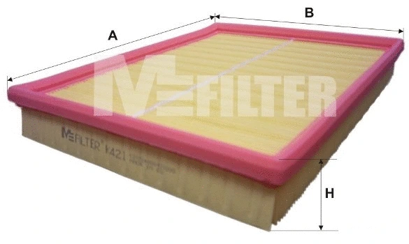 Filtre à air MFILTER K 421