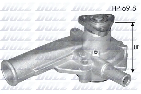 Pompe à eau, refroidissement du moteur DOLZ F137