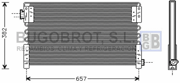 Condenseur, climatisation BUGOBROT 62-VL5017