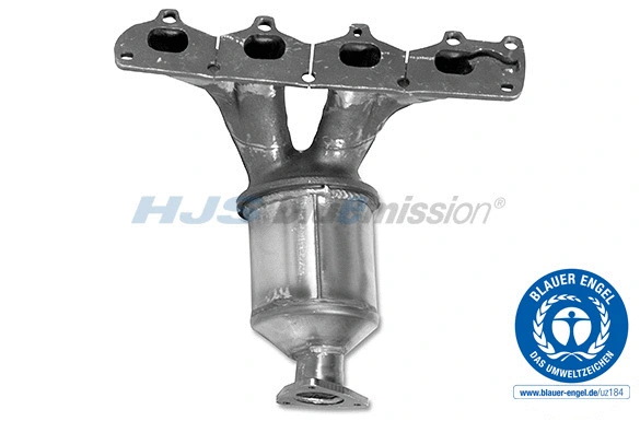 Catalyseur en coude HJS 96 14 4088