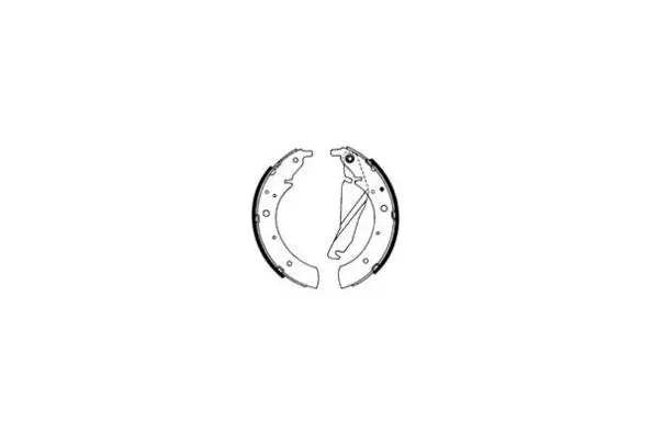 Jeu de mâchoires de frein E.T.F. 09-0310
