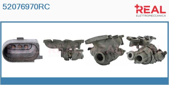 Turbocompresseur, suralimentation REAL 52076970RC