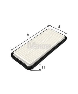 Filtre à air MFILTER K 7149