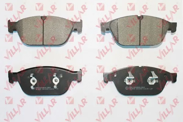 Kit de plaquettes de frein, frein à disque VILLAR 626.2140