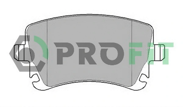 Kit de plaquettes de frein, frein à disque PROFIT 5000-1644 C