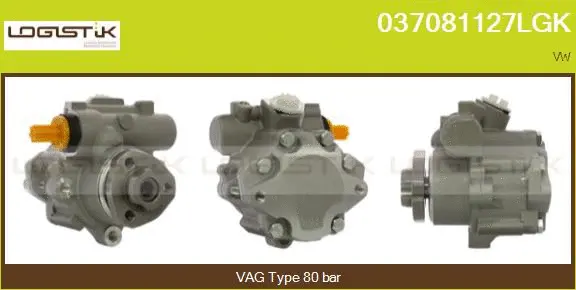 Pompe hydraulique, direction LGK 037081127LGK
