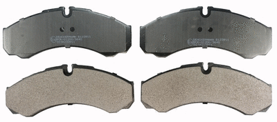 Kit de plaquettes de frein, frein à disque DENCKERMANN B110911