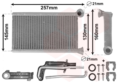 Système de chauffage VAN WEZEL 09016700