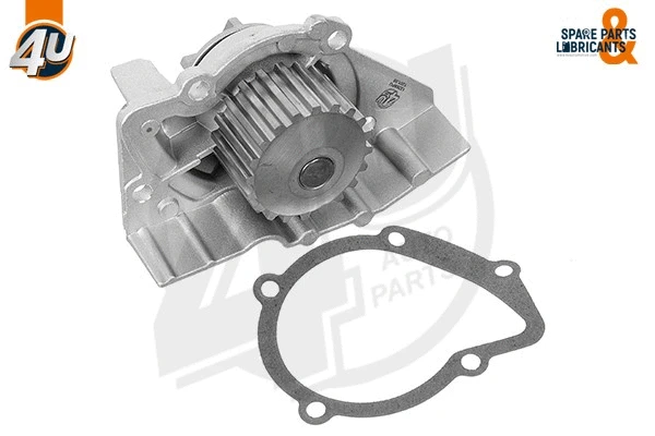 Pompe à eau, refroidissement du moteur 4U Autoparts 13269PU