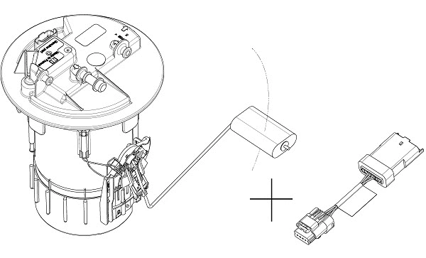 unité d'alimentation de carburant AIS AIS00156