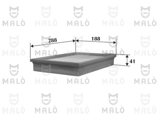 Filtre à air AKRON-MALÒ 1500076