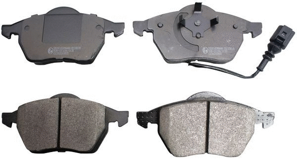 Kit de plaquettes de frein, frein à disque DENCKERMANN B110039