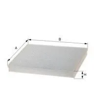 Filtre, air de l'habitacle UNIFLUX FILTERS XC238
