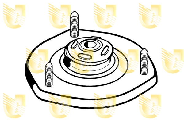 Coupelle de suspension UNIGOM 390028