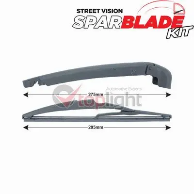 Kit de bras d'essuie-glace, nettoyage des vitres AE TOPLIGHT TRA-F251