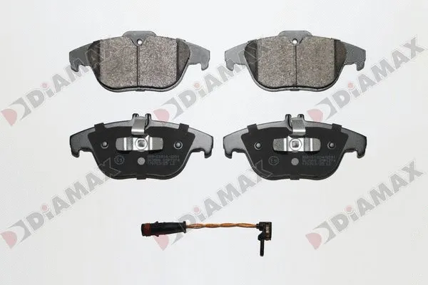 Kit de plaquettes de frein, frein à disque DIAMAX N09110A
