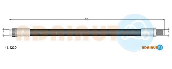 Flexible de frein ADRIAUTO 41.1230