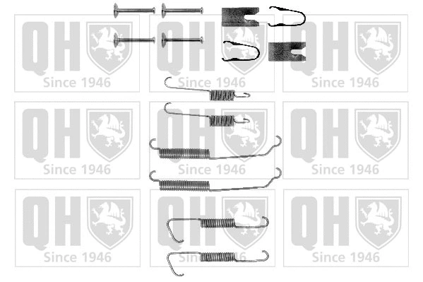Kit d'accessoires, mâchoire de frein QUINTON HAZELL BFK416
