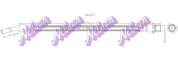 Flexible de frein KAWE H6647