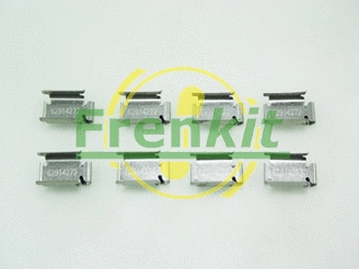 Kit d'accessoires, plaquette de frein à disque FRENKIT 901788