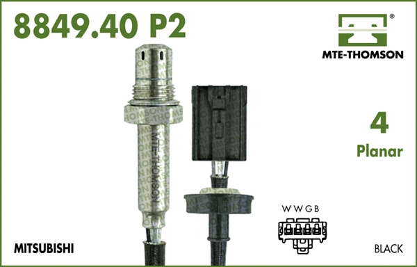 Sonde lambda MTE-THOMSON 8849.40.050P2
