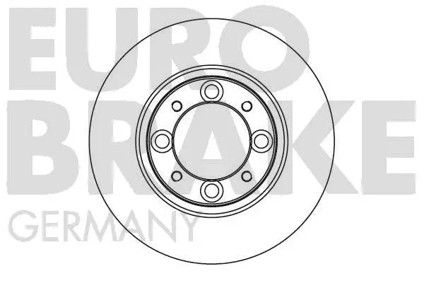 Disque de frein EUROBRAKE 5815201811