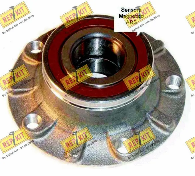 Kit de roulements de roue REPKIT RKB0969