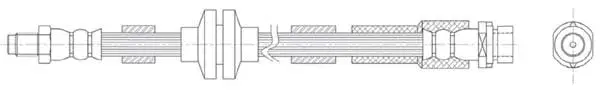 Flexible de frein Technika 45777