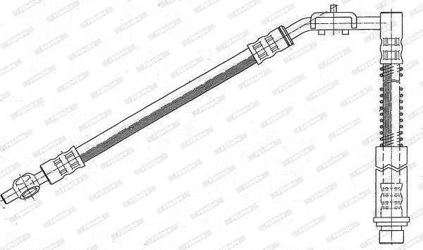 Flexible de frein FERODO FHY2960