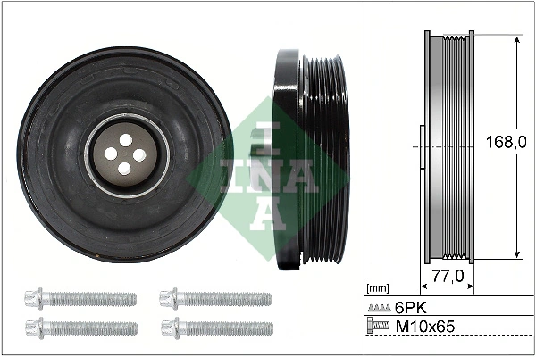 Kit de poulies, vilebrequin INA 544 0130 20