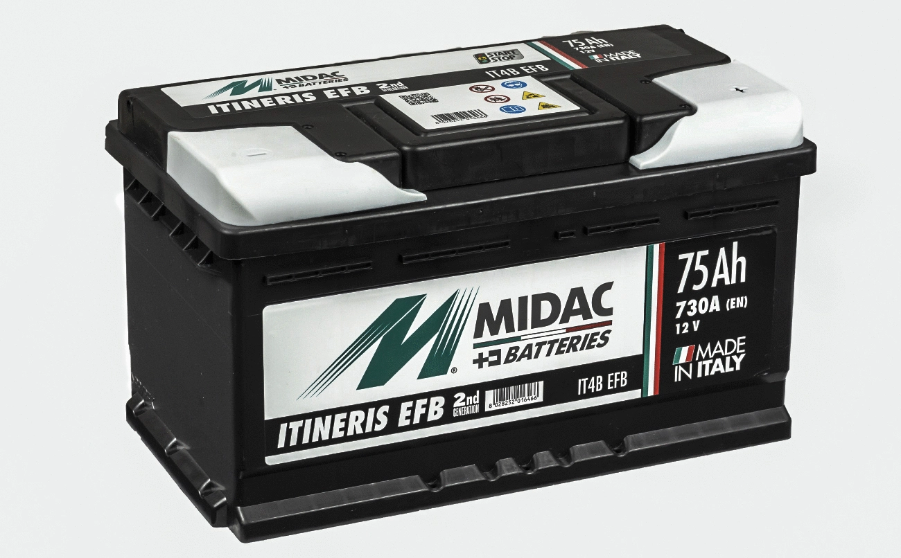 Batterie de démarrage MIDAC S.p.A. IT4B EFB