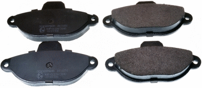 Kit de plaquettes de frein, frein à disque DENCKERMANN B111051