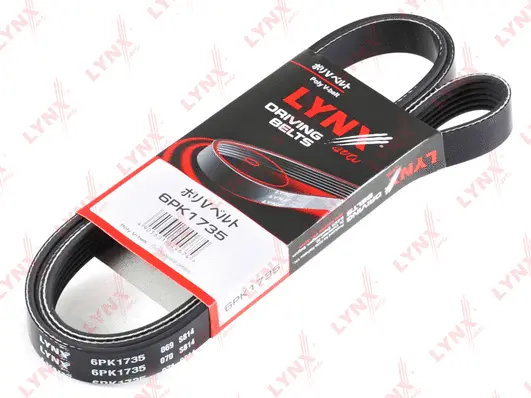 Courroie trapézoïdale à nervures LYNXAUTO 6PK1735