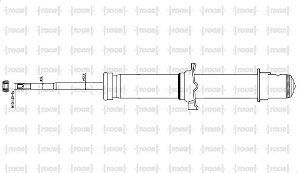 Amortisseur TOOR SG12030