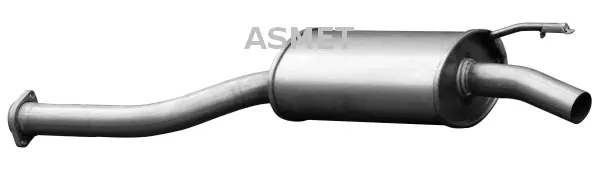 Silencieux central ASMET 01.011