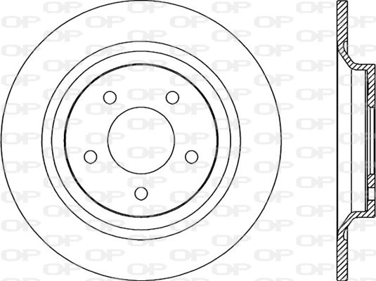 Disque de frein OPEN PARTS BDR2264.10