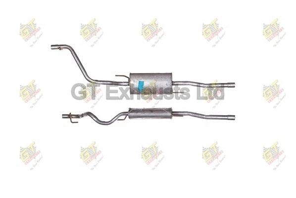 Silencieux arrière GT Exhausts GVW318