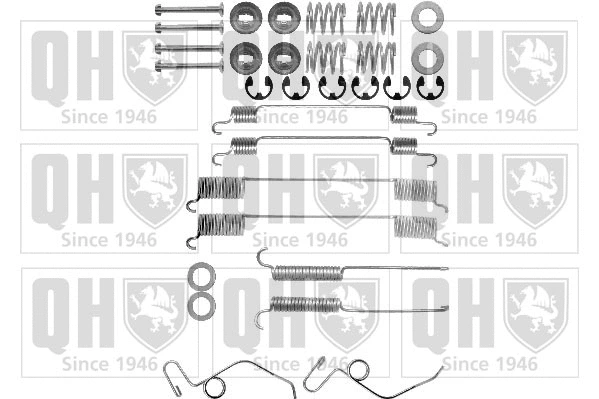 Kit d'accessoires, mâchoire de frein QUINTON HAZELL BFK257