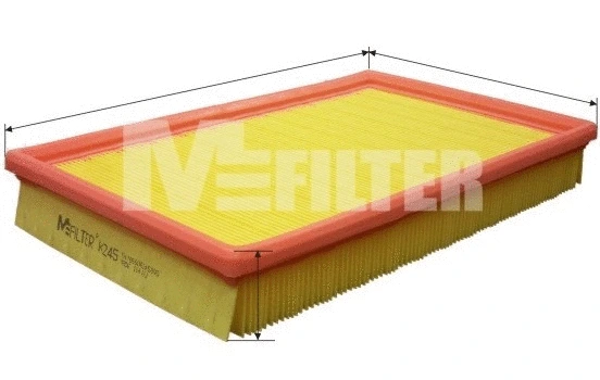 Filtre à air MFILTER K 245