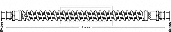 Flexible de frein BORG & BECK BBH8438