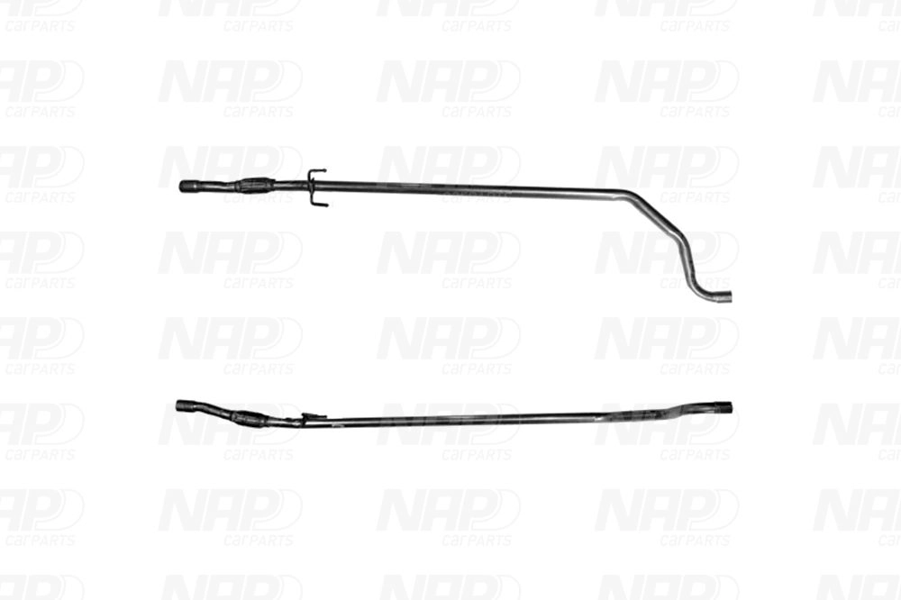 Tuyau d'échappement NAP carPARTS CAC10096