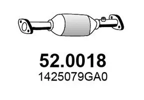 Catalyseur ASSO 52.0018