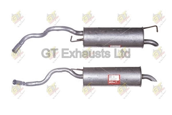 Silencieux arrière GT Exhausts GVW516