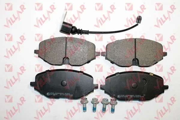 Kit de plaquettes de frein, frein à disque VILLAR 626.2184A