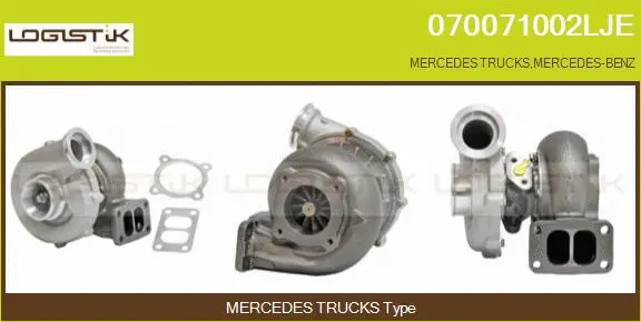Turbocompresseur, suralimentation LGK 070071002LJE