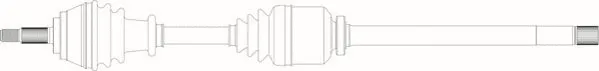 Arbre de transmission GENERAL RICAMBI RE3133