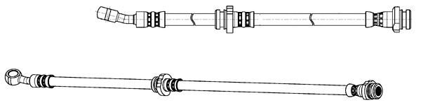 Flexible de frein CEF 512641