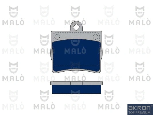 Kit de plaquettes de frein, frein à disque AKRON-MALÒ 1050114