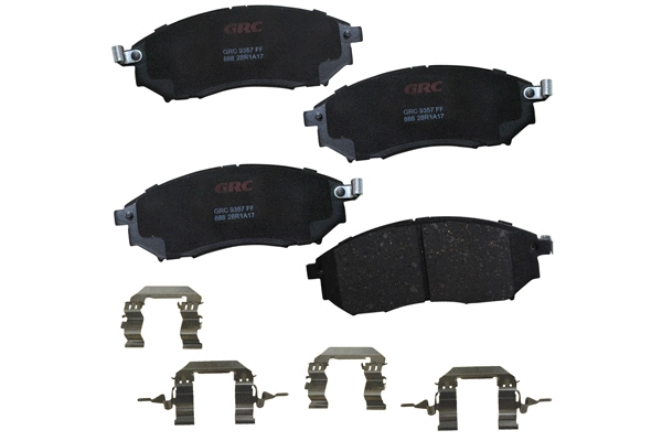 Kit de plaquettes de frein, frein à disque GRC - Ultra Brakes GCD888