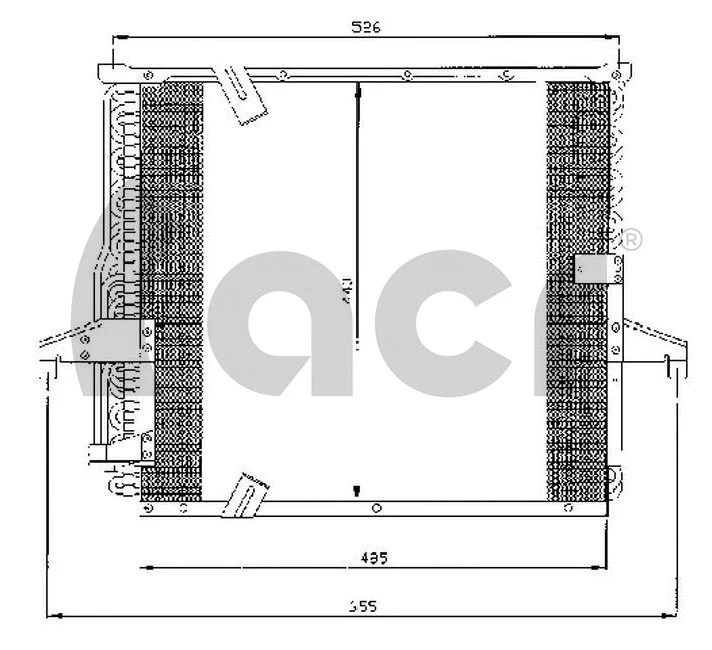 Condenseur, climatisation ACR 300194